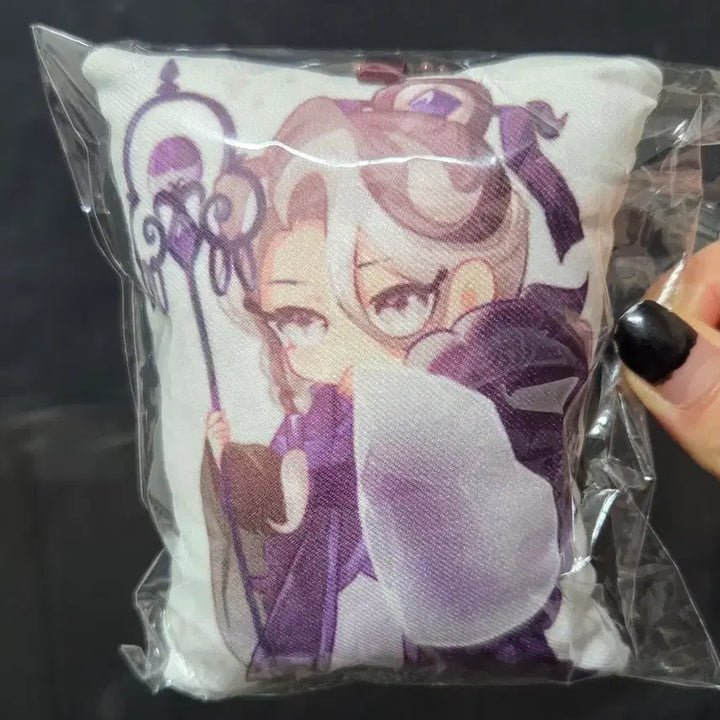 [BUNJANG] Cookie Run Kingdom Affogato Cookie Unofficial Cushion Keyring / 쿠키런 킹덤 쿠킹덤 아포가토맛 쿠키 비공식 쿠션 키링 판매