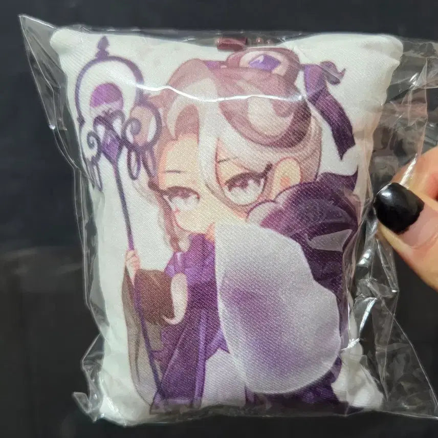 [BUNJANG] Cookie Run Kingdom Affogato Cookie Unofficial Cushion Keyring / 쿠키런 킹덤 쿠킹덤 아포가토맛 쿠키 비공식 쿠션 키링 판매