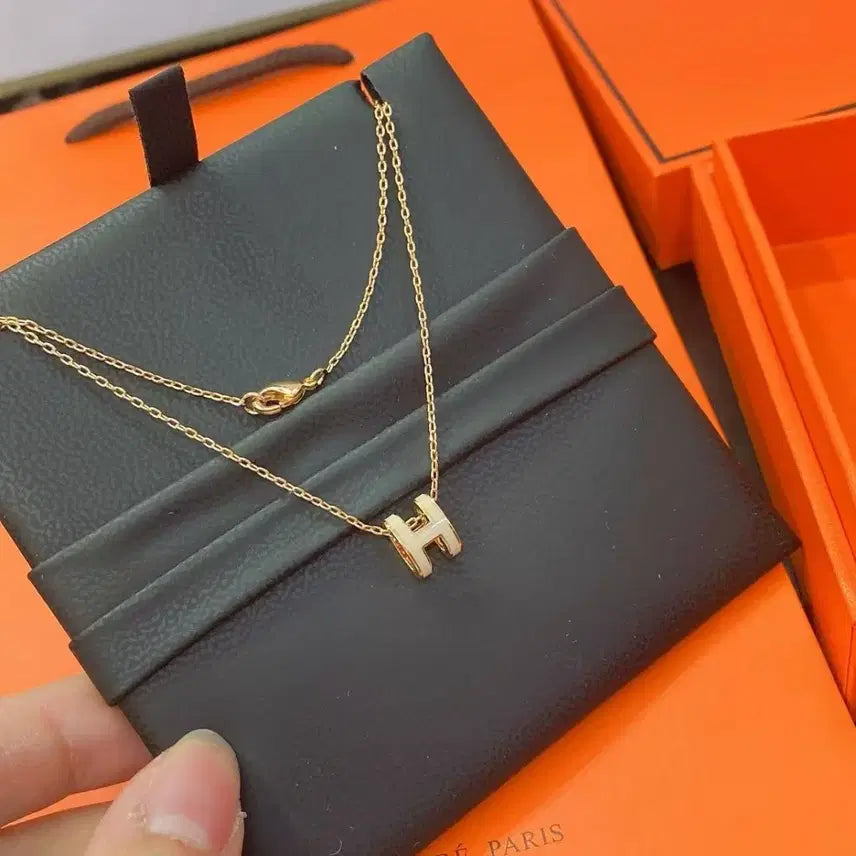[SOLD OUT] 에르메스 H자 펜던트 목걸이