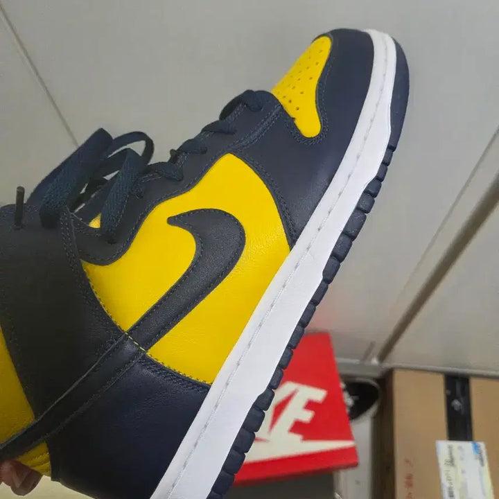 [BUNJANG] Nike Dunk High SP Maze &amp; Blue / 270 나이키 덩크 하이 SP 메이즈 &amp; 블루
