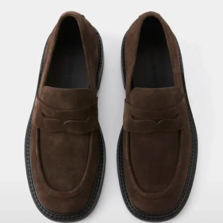 [BUNJANG] Romantic Move New Minimal Loafer Brown Shoes / 로맨틱무브 뉴 미니멀 로퍼 브라운 [280] 팝니다