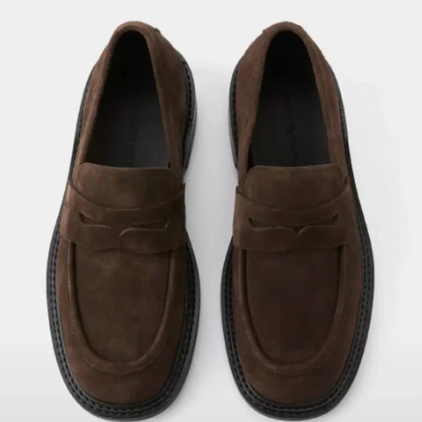 [BUNJANG] Romantic Move New Minimal Loafer Brown Shoes / 로맨틱무브 뉴 미니멀 로퍼 브라운 [280] 팝니다