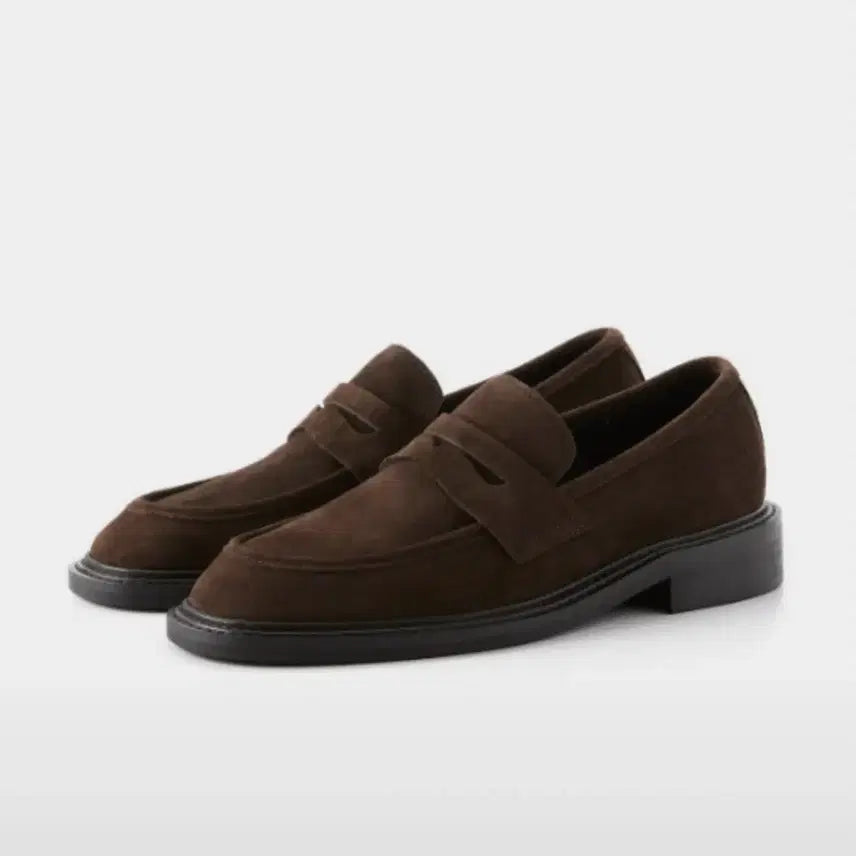 [BUNJANG] Romantic Move New Minimal Loafer Brown Shoes / 로맨틱무브 뉴 미니멀 로퍼 브라운 [280] 팝니다
