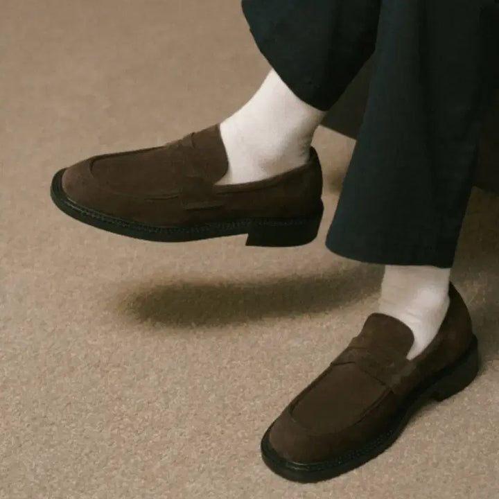 [BUNJANG] Romantic Move New Minimal Loafer Brown Shoes / 로맨틱무브 뉴 미니멀 로퍼 브라운 [280] 팝니다