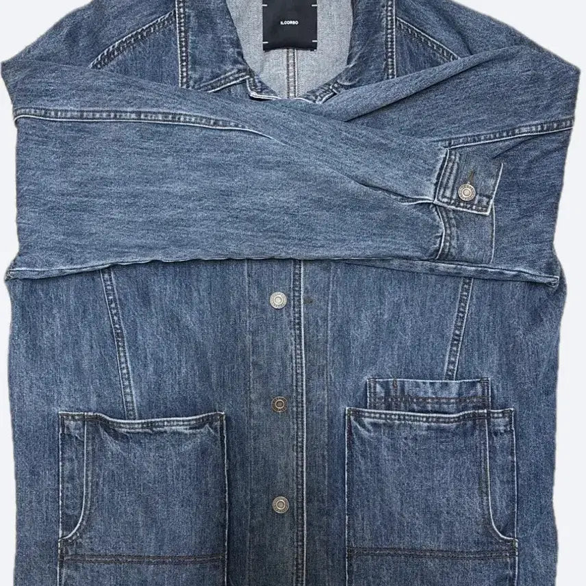 [SOLD OUT] 일꼬르소 데님 초어 자켓 100