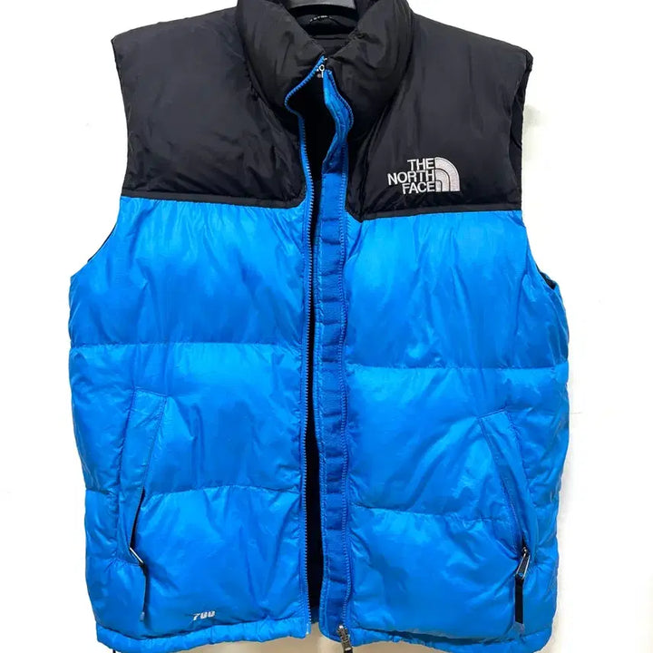 [BUNJANG] The North Face 700 Down Vest - Blue, Size M / 아디다스 오즈위고 베이지 EE7018