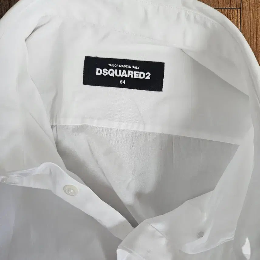 [BUNJANG] Dsquared2 White Shirt (Size 54) / Dsquared2 흰색 셔츠 54