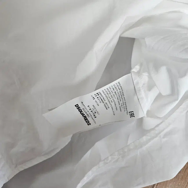 [BUNJANG] Dsquared2 White Shirt (Size 54) / Dsquared2 흰색 셔츠 54