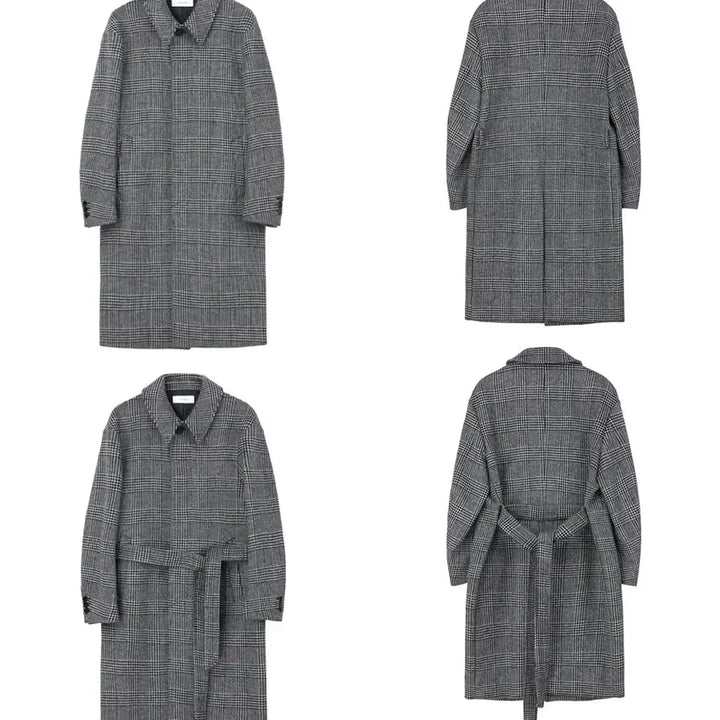 [BUNJANG] Toni Wek Signature Check Mac Coat / 토니웩 시그니처 체크 맥코트 발마칸코트