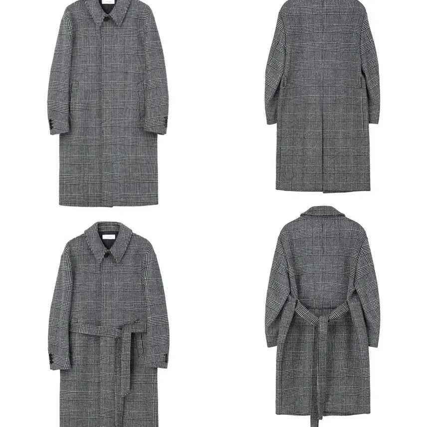 [BUNJANG] Toni Wek Signature Check Mac Coat / 토니웩 시그니처 체크 맥코트 발마칸코트