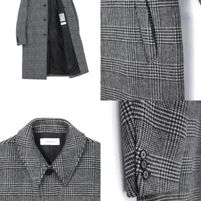 [BUNJANG] Toni Wek Signature Check Mac Coat / 토니웩 시그니처 체크 맥코트 발마칸코트