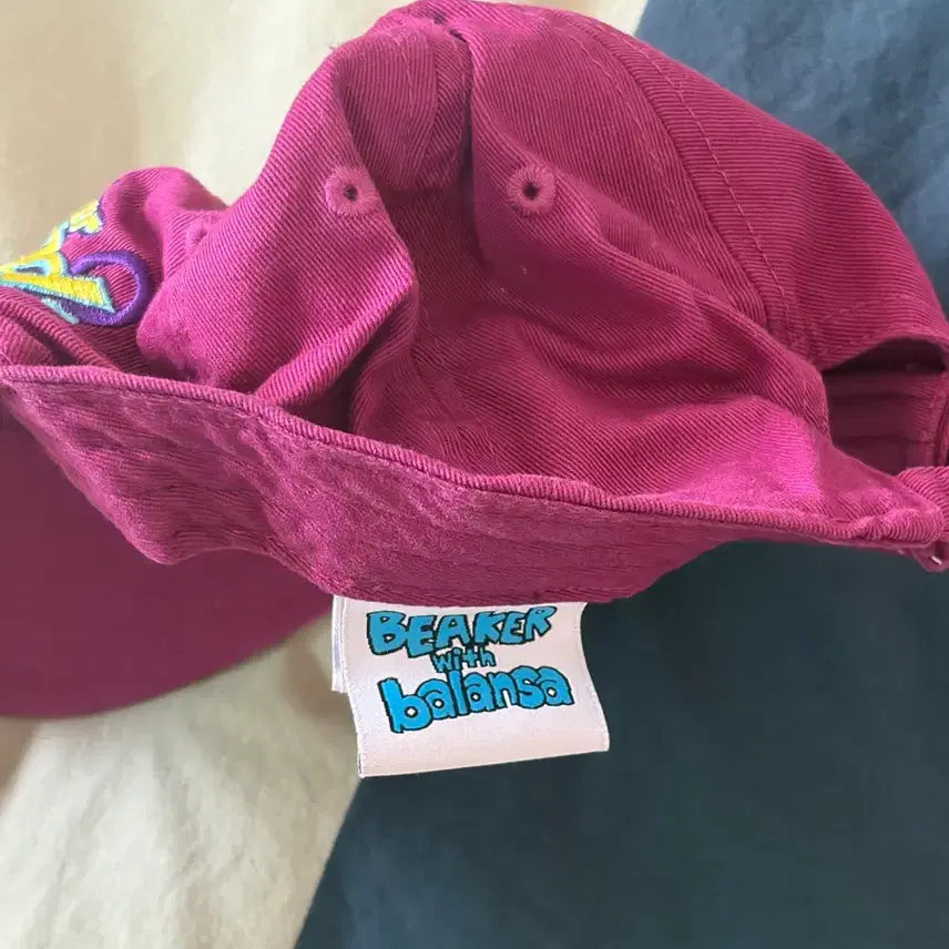 [BUNJANG] Beaker x BALANSA Sound Cap Purple / 비이커 발란사 사운드 볼캡 퍼플