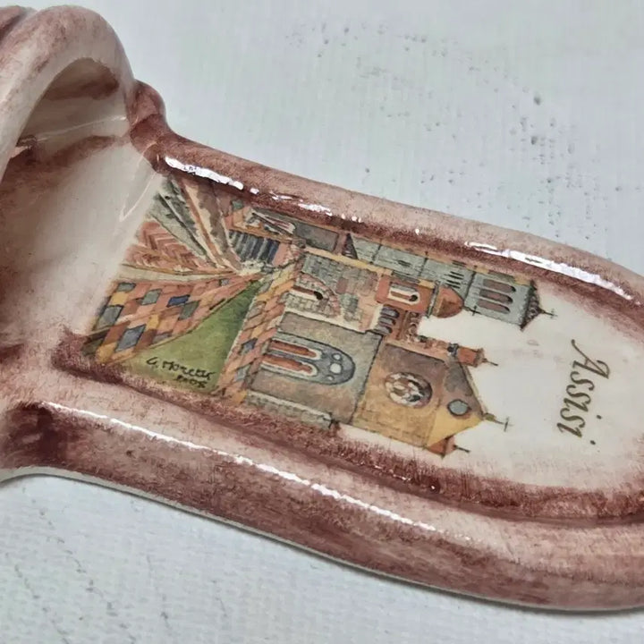 [BUNJANG] Imported Ceramic Holy Water Font with Cross / 수입 도자기 성물 아시시 가톨릭 성수대 성수대 십자가