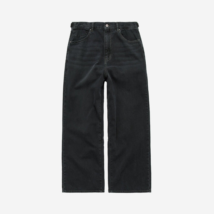 [BUNJANG] Polytelu Koshima Denim Blue Charcoal Pants / [2] 폴리테루 고시마 데님 블루차콜
