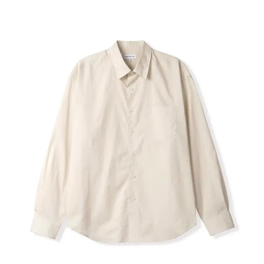 [BUNJANG] Steady Every Wear Light Relaxed Shirt Cream / [3] 스테디에브리웨어(sew) 라이트 릴렉스드 셔츠 크림