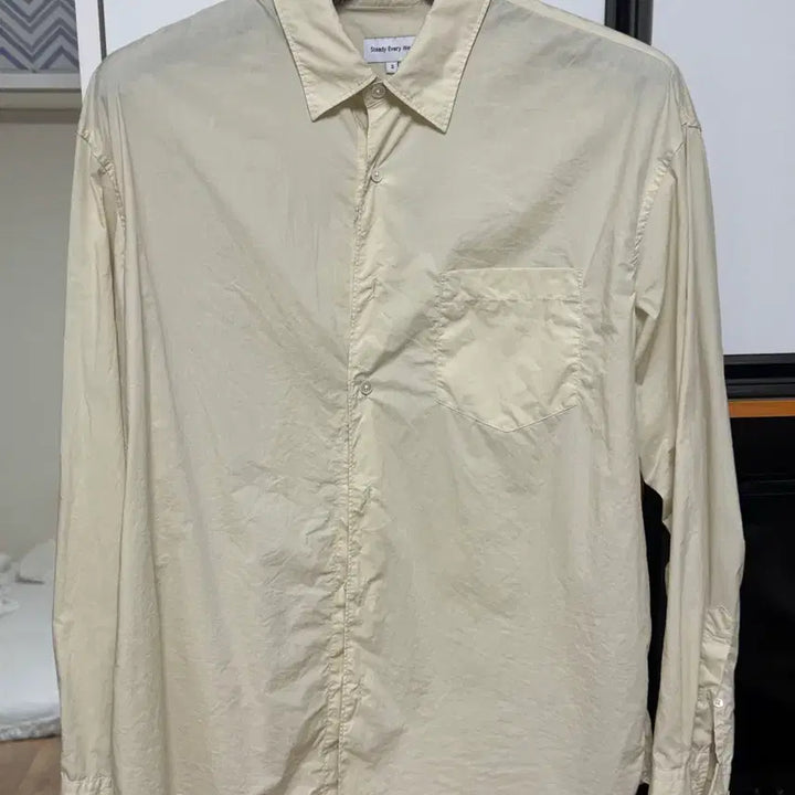 [BUNJANG] Steady Every Wear Light Relaxed Shirt Cream / [3] 스테디에브리웨어(sew) 라이트 릴렉스드 셔츠 크림