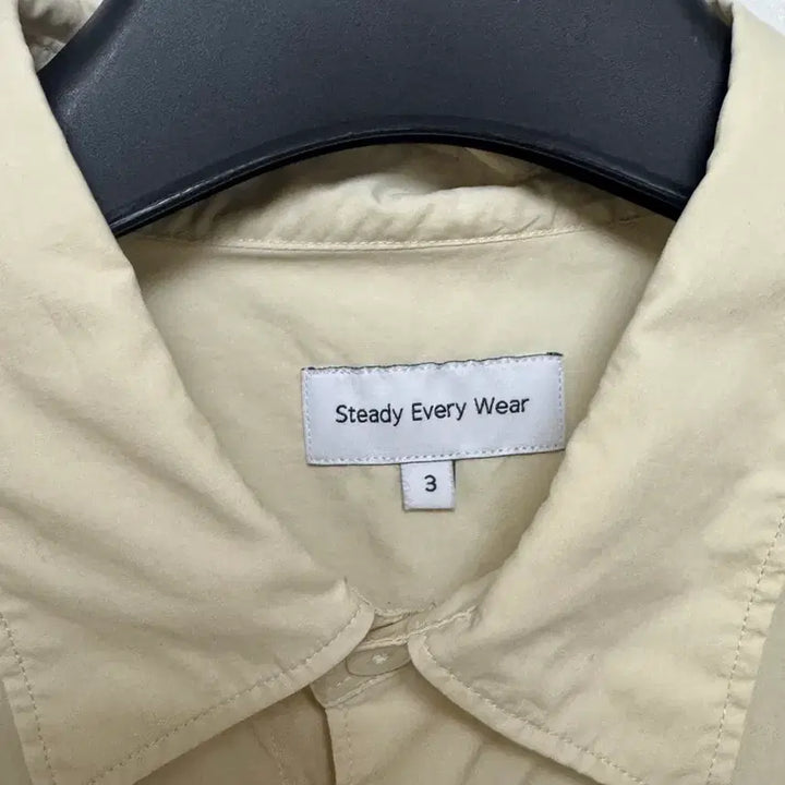 [BUNJANG] Steady Every Wear Light Relaxed Shirt Cream / [3] 스테디에브리웨어(sew) 라이트 릴렉스드 셔츠 크림