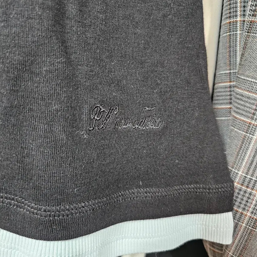 [SOLD OUT] 새제품 파르티멘토 레이어드 블랙 긴팔 티셔츠