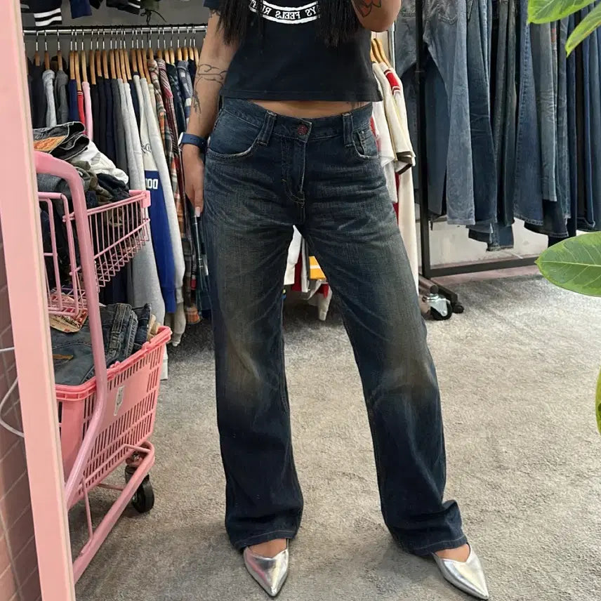 [BUNJANG] Edwin 503 BT5011 Bootcut Denim (30) / 에드윈503 블루트립 BT5011 부츠컷 데님(30)
