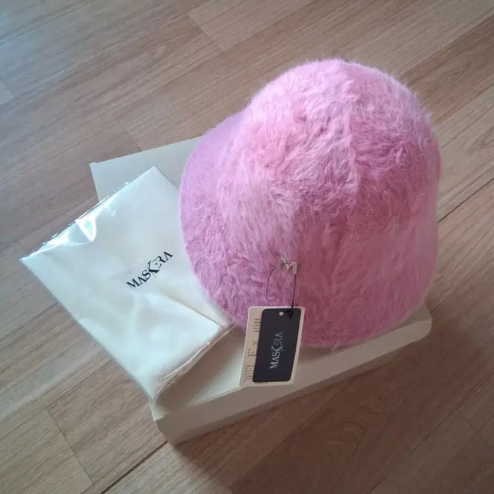 [BUNJANG] Maschera Pastel Pink Bucket Hat / 마스케라 버킷햇