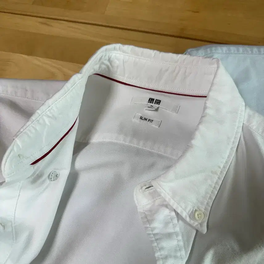 [BUNJANG] Uniqlo Oxford &amp; Flannel Button-Down Shirts Bundle Set / 유니클로 셔츠 3종 버튼다운 옥스포드 플란넬
