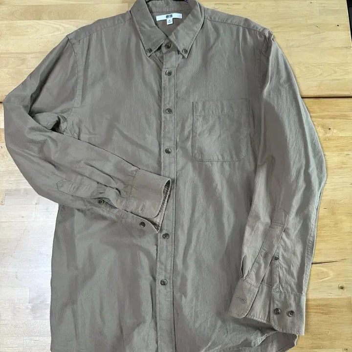 [BUNJANG] Uniqlo Oxford &amp; Flannel Button-Down Shirts Bundle Set / 유니클로 셔츠 3종 버튼다운 옥스포드 플란넬