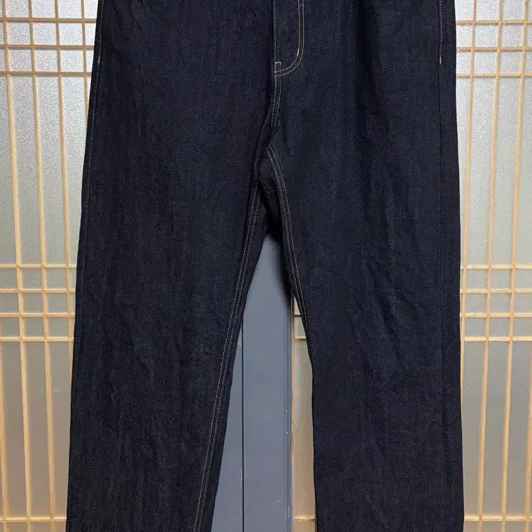 [BUNJANG] Musinsa Selvedge Straight Denim Pants / 36in)무신사 셀비지 스트레이트 데님팬츠