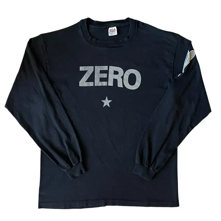 [BUNJANG] Smashing Pumpkins ZERO Long Sleeve Shirt / 빈티지 90s Smashing Pumpkins ZERO 롱슬리브