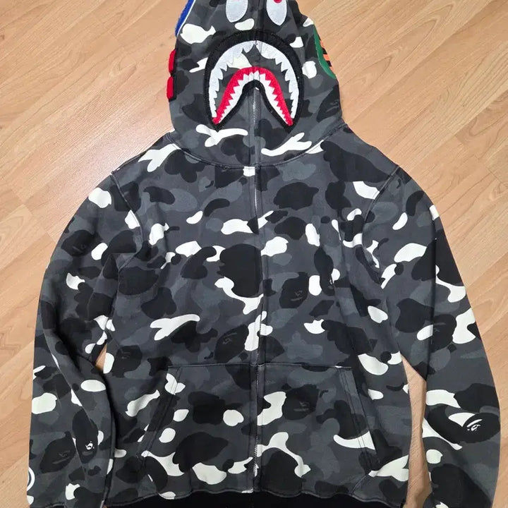 [SOLD OUT] 베이프 후드집업 블랙 급처ㅠ