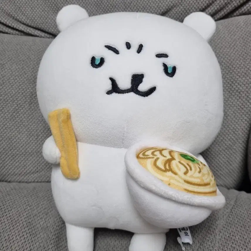 [BUNJANG] Ddamgomi Ramen Bowl M Medium Plush Doll / 담곰이 라면한사발 M 중형인형