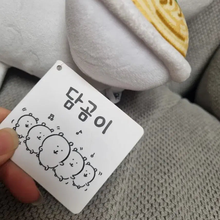 [BUNJANG] Ddamgomi Ramen Bowl M Medium Plush Doll / 담곰이 라면한사발 M 중형인형