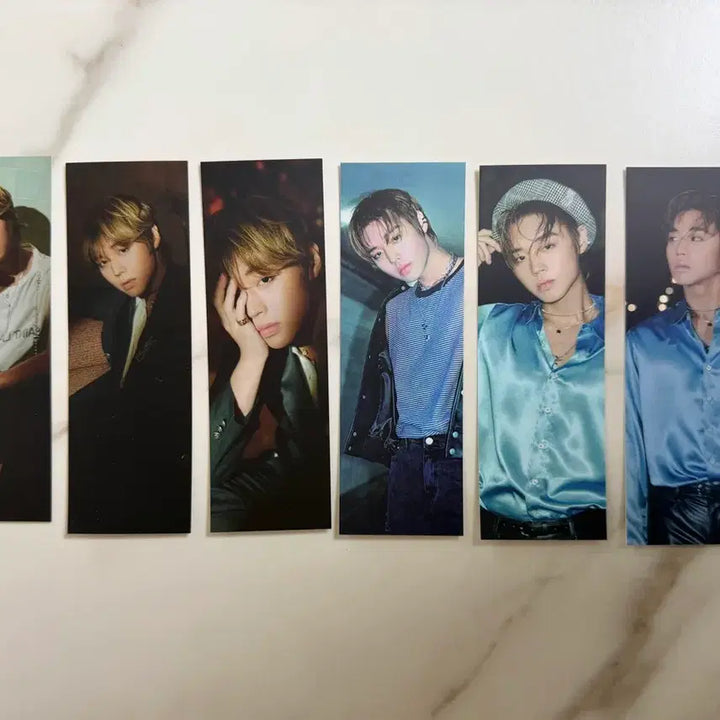 [BUNJANG] Park Jihoon HOT&amp;COLD Bookmark Bundle Set / 박지훈 HOT&amp;COLD BOOKMARK 6종