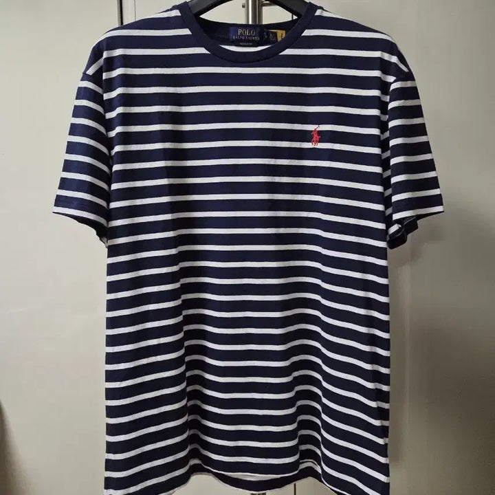 [BUNJANG] Polo Ralph Lauren Classic Fit Striped T-shirt / 폴로 랄프로렌 클래식핏 반팔티 네이비 스트라이프