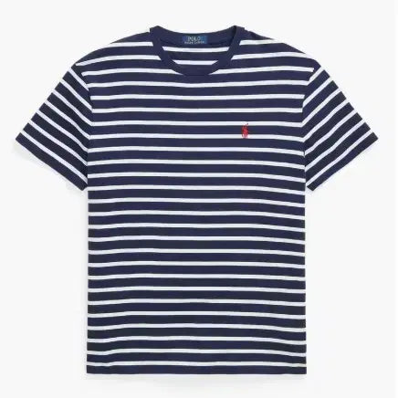 [BUNJANG] Polo Ralph Lauren Classic Fit Striped T-shirt / 폴로 랄프로렌 클래식핏 반팔티 네이비 스트라이프