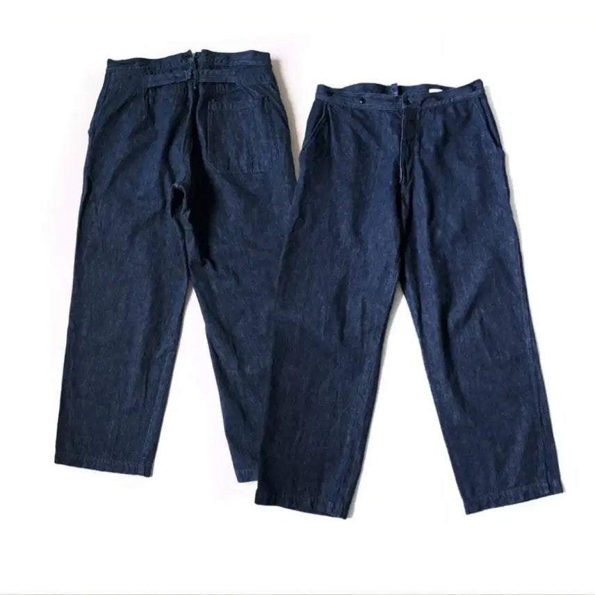 [BUNJANG] Komori Denim Over Pants / [일본 3사이즈/32인치] 코모리 데님 오버 팬츠 - COMOLI