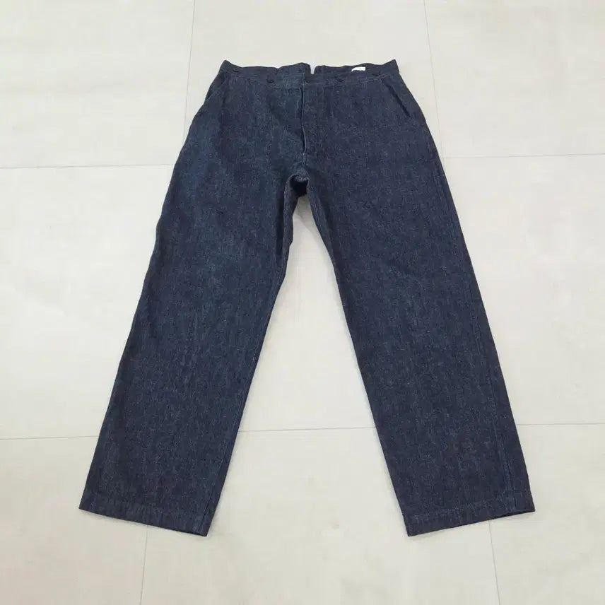 [BUNJANG] Komori Denim Over Pants / [일본 3사이즈/32인치] 코모리 데님 오버 팬츠 - COMOLI