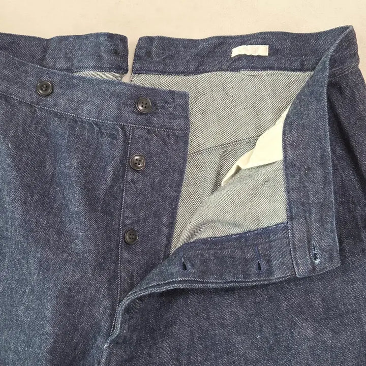 [BUNJANG] Komori Denim Over Pants / [일본 3사이즈/32인치] 코모리 데님 오버 팬츠 - COMOLI