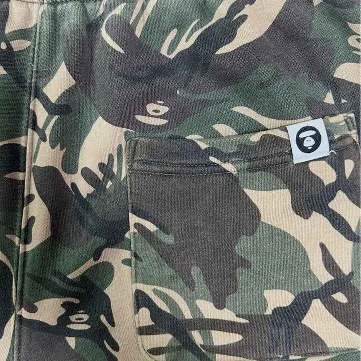 [BUNJANG] A Bathing Ape Camo Training Pants XL / 에이프 베이프 카모 트레이닝 팬츠 xl
