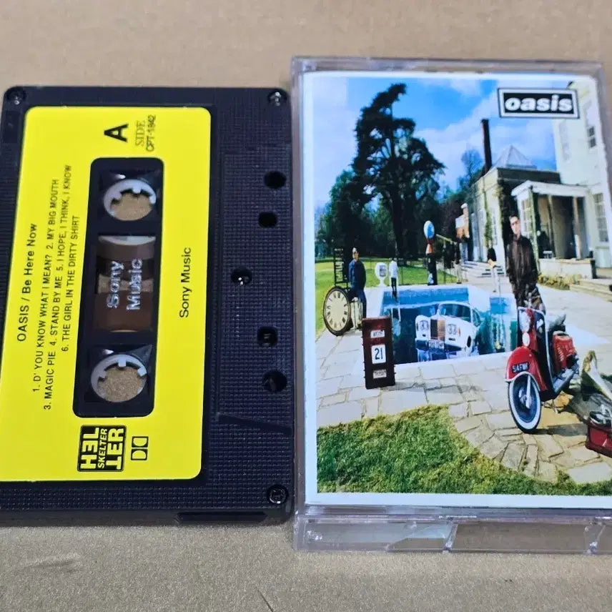 [BUNJANG] Oasis Be Here Now Cassette Tape / 오아시스 Be Here Now 카세트 테이프