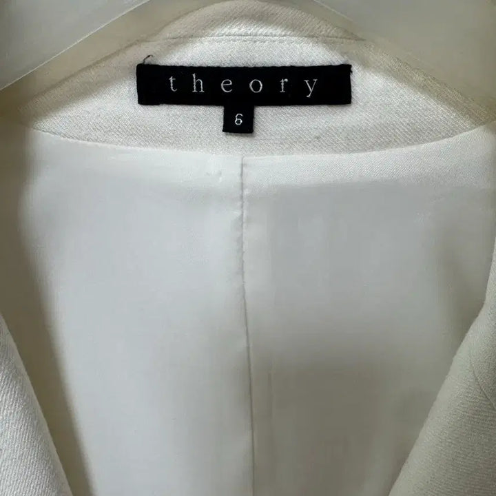 [BUNJANG] Theory Linen Double Button Jacket White / Theory 린넨 더블 버튼 자켓 화이트