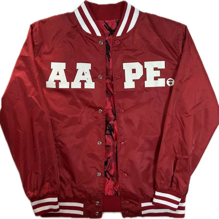 [BUNJANG] A Bathing Ape Reversible Camo Stadium Jacket XL / 에이프 베이프 리버시블 카모 스타디움 자켓 xl