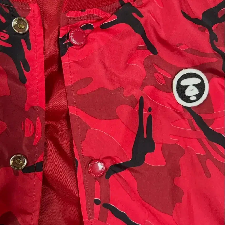 [BUNJANG] A Bathing Ape Reversible Camo Stadium Jacket XL / 에이프 베이프 리버시블 카모 스타디움 자켓 xl