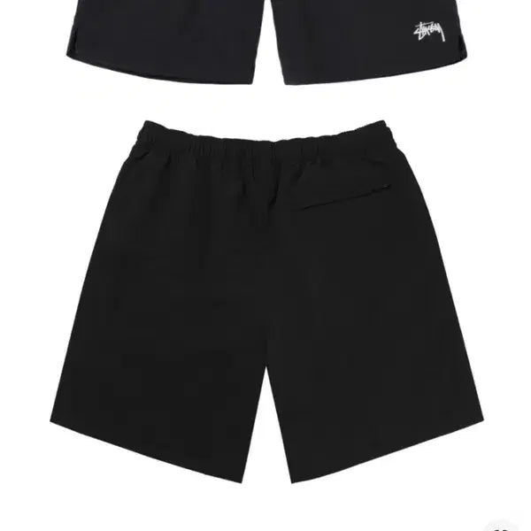 [BUNJANG] Stussy Stock Logo Nylon Shorts Black XL / 스투시 반바지 팬츠 블랙 XL
