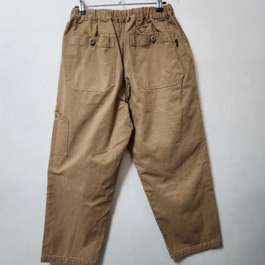 [BUNJANG] Espionage Cotton Pants Medium Camel / 에스피오나지 면바지 미듐