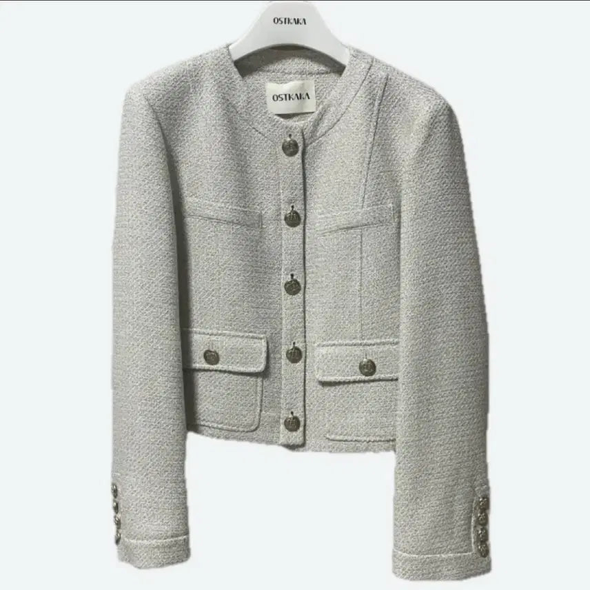 [BUNJANG] Ostkaka Tweed Jacket (M) / (미착용) 오스트카카 트위드 자켓