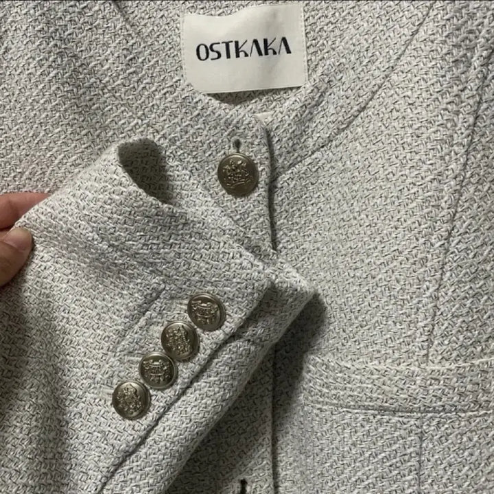[BUNJANG] Ostkaka Tweed Jacket (M) / (미착용) 오스트카카 트위드 자켓