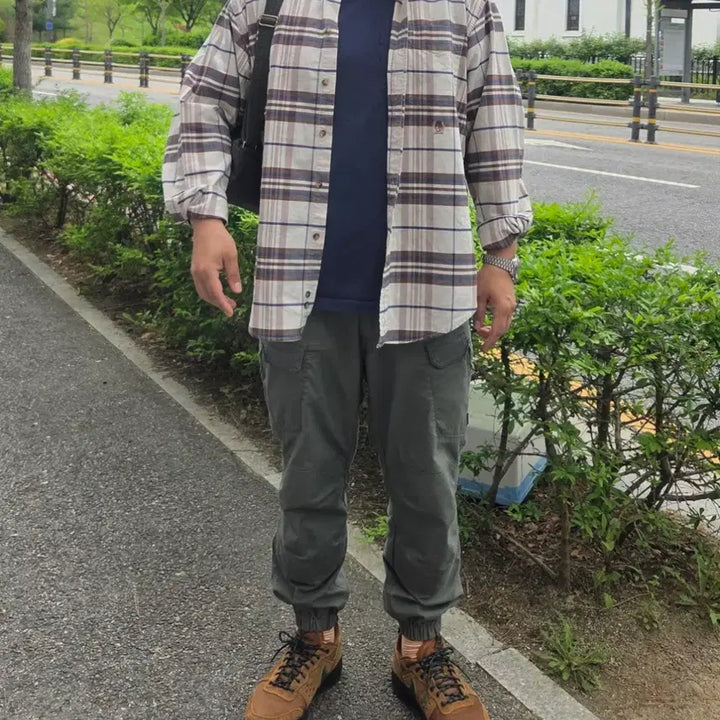 [BUNJANG] Tommy Hilfiger Vintage Check Shirt / 타미힐피거 빈티지 월계수 체크셔츠