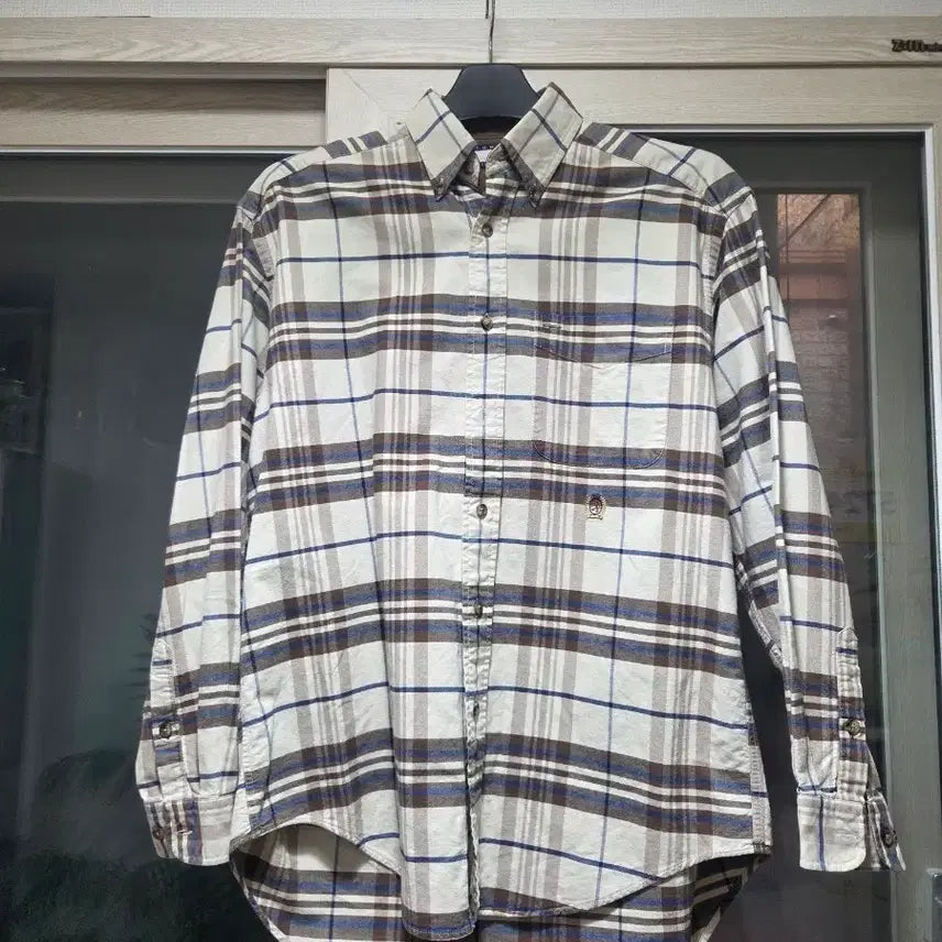 [BUNJANG] Tommy Hilfiger Vintage Check Shirt / 타미힐피거 빈티지 월계수 체크셔츠