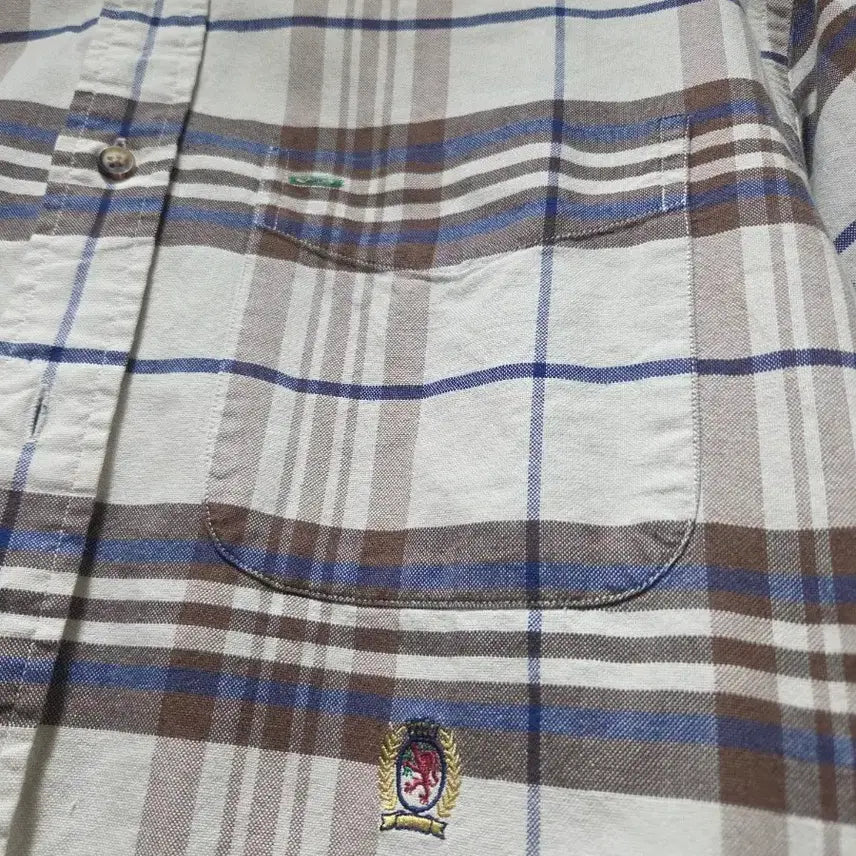 [BUNJANG] Tommy Hilfiger Vintage Check Shirt / 타미힐피거 빈티지 월계수 체크셔츠