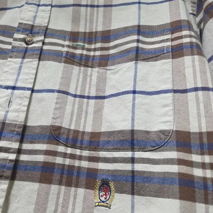 [BUNJANG] Tommy Hilfiger Vintage Check Shirt / 타미힐피거 빈티지 월계수 체크셔츠
